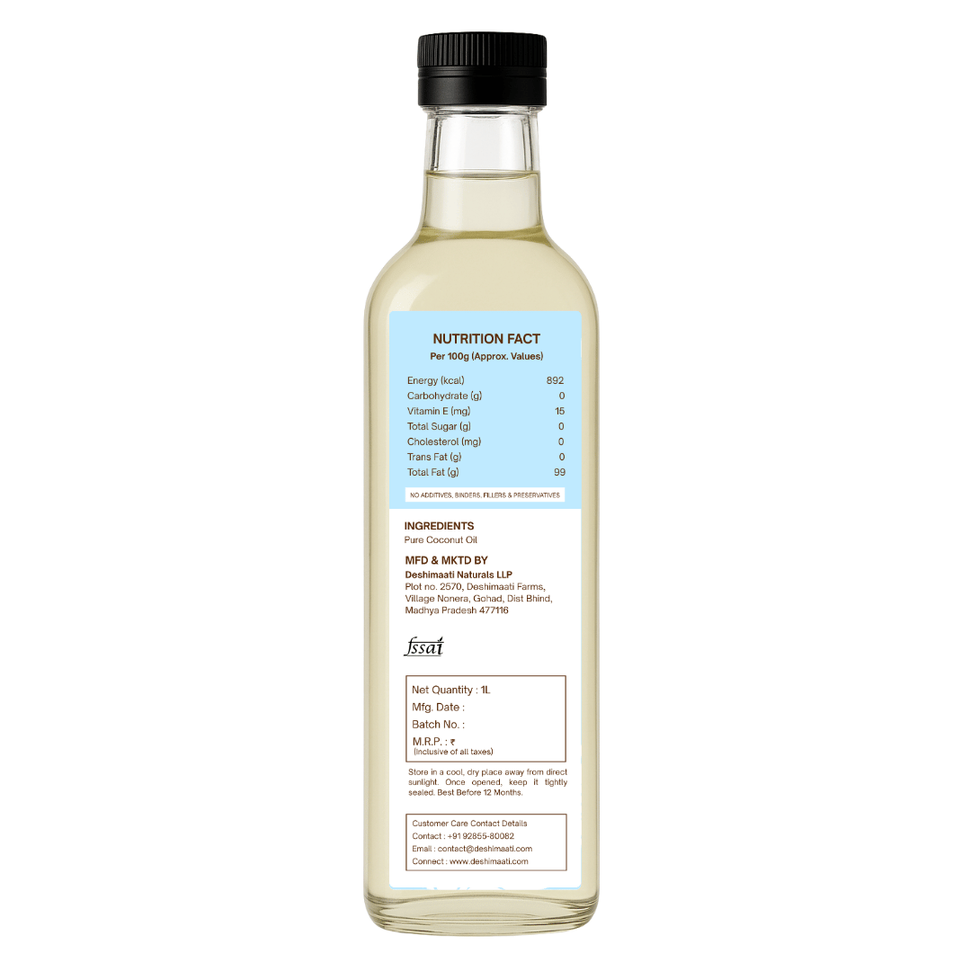 Wood-Pressed Coconut Oil