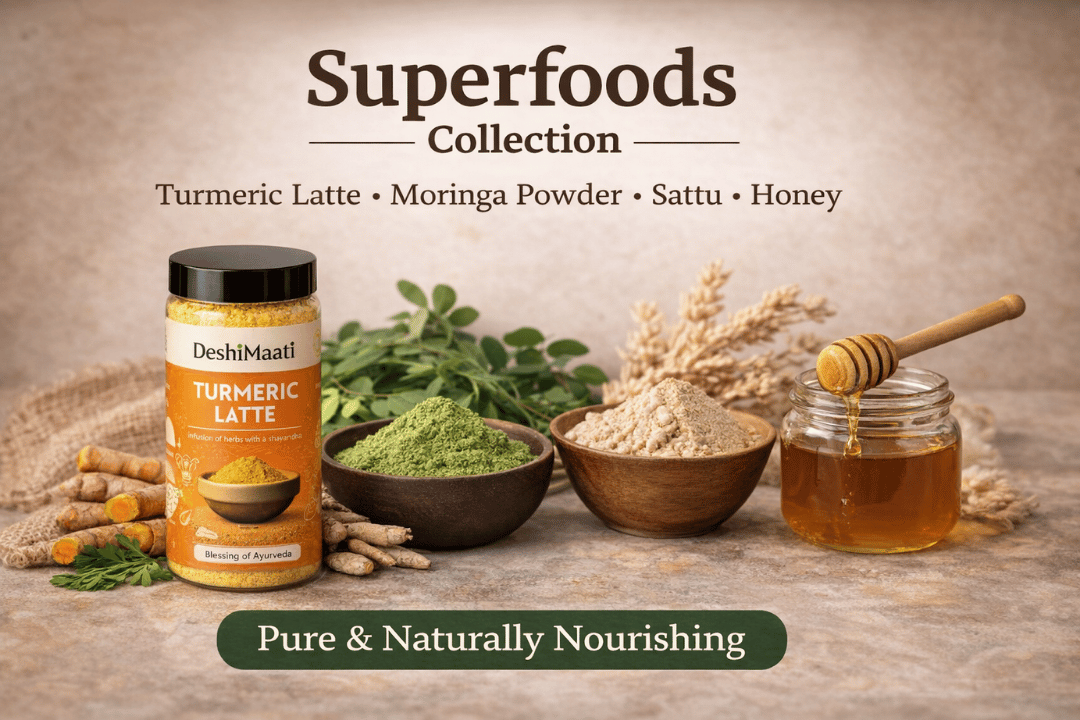 Ayurvedic Superfoods Collection | DeshiMaati