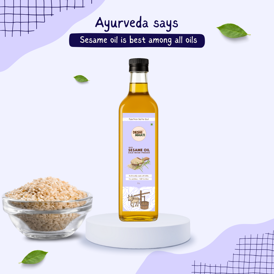 Wood-pressed Sesame Oil