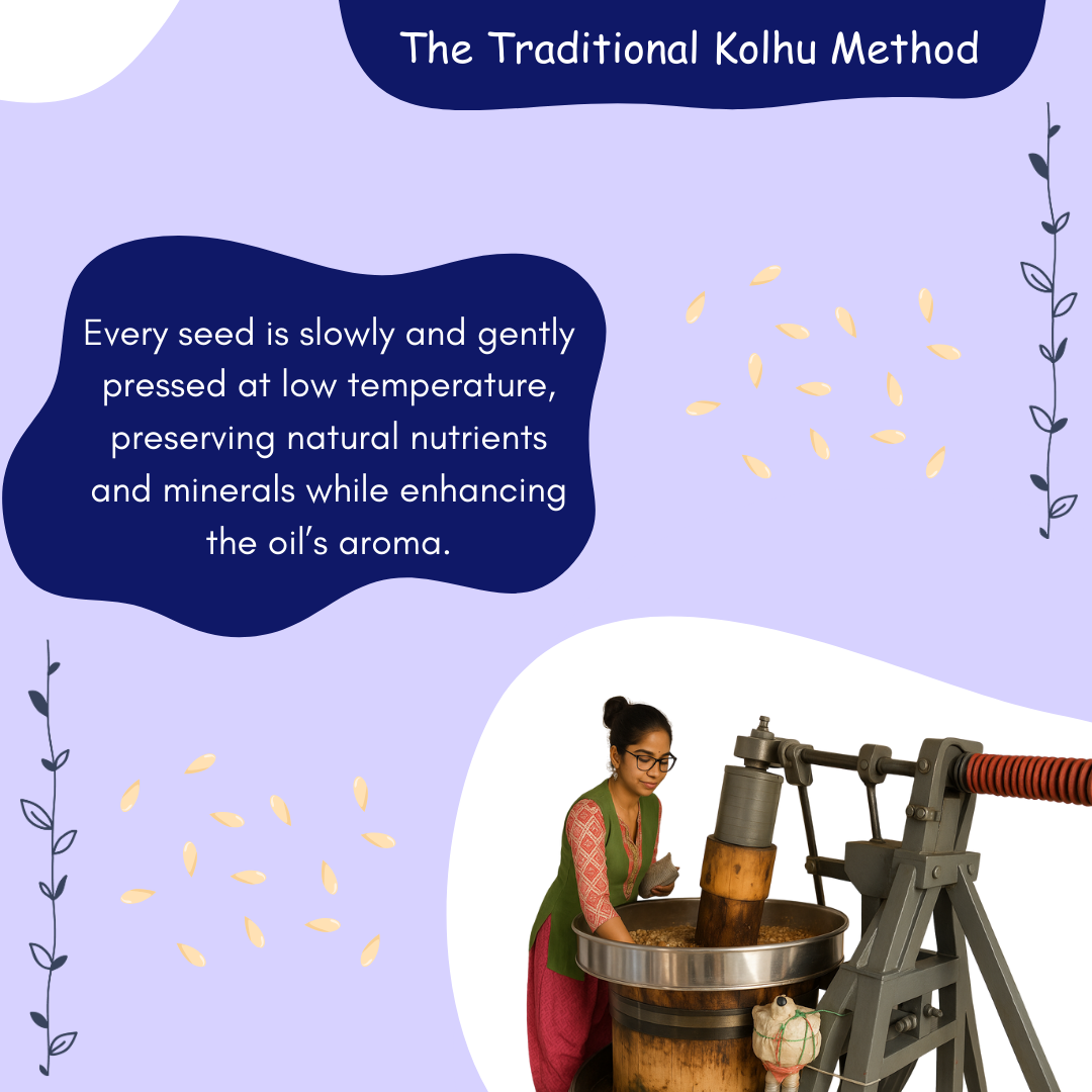 Wood-pressed Sesame Oil