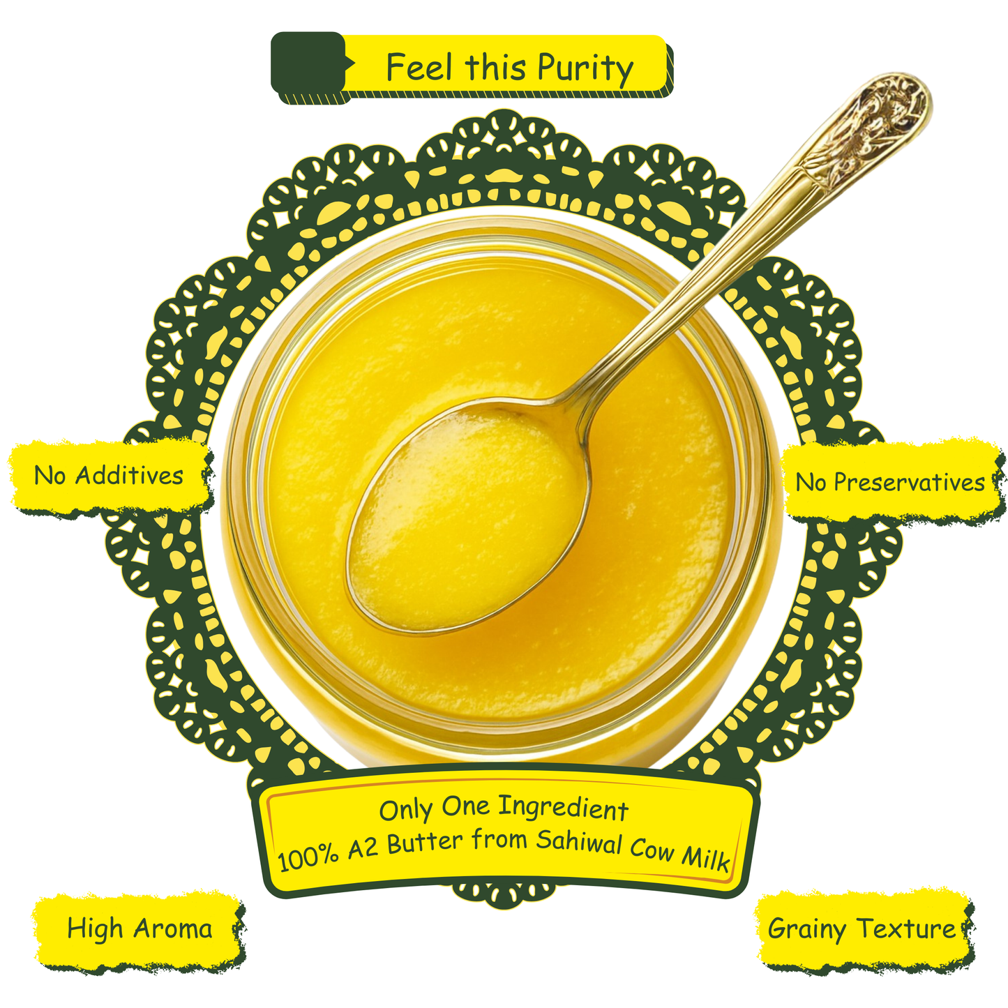 Desi Cow Bilona Ghee