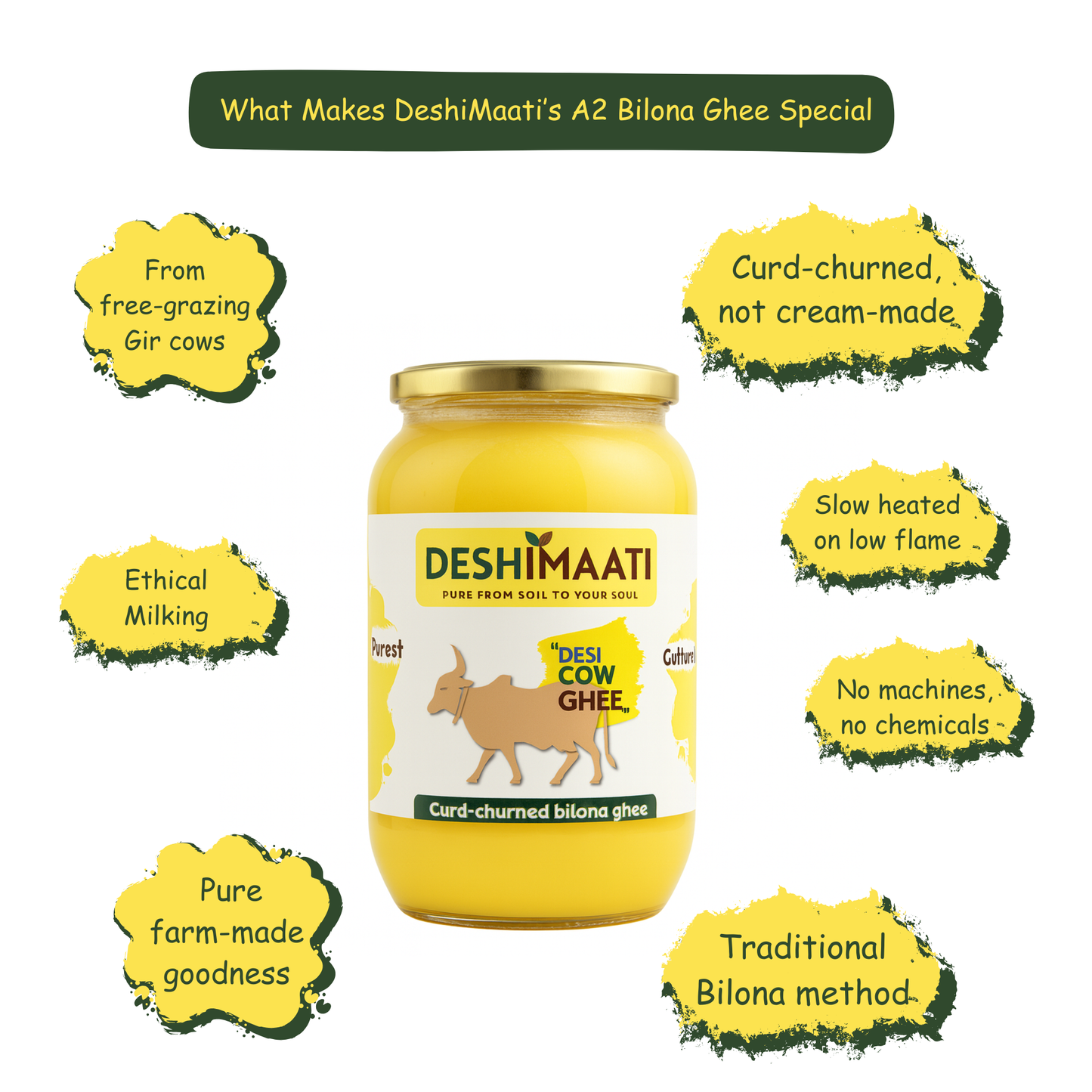 Desi Cow Bilona Ghee