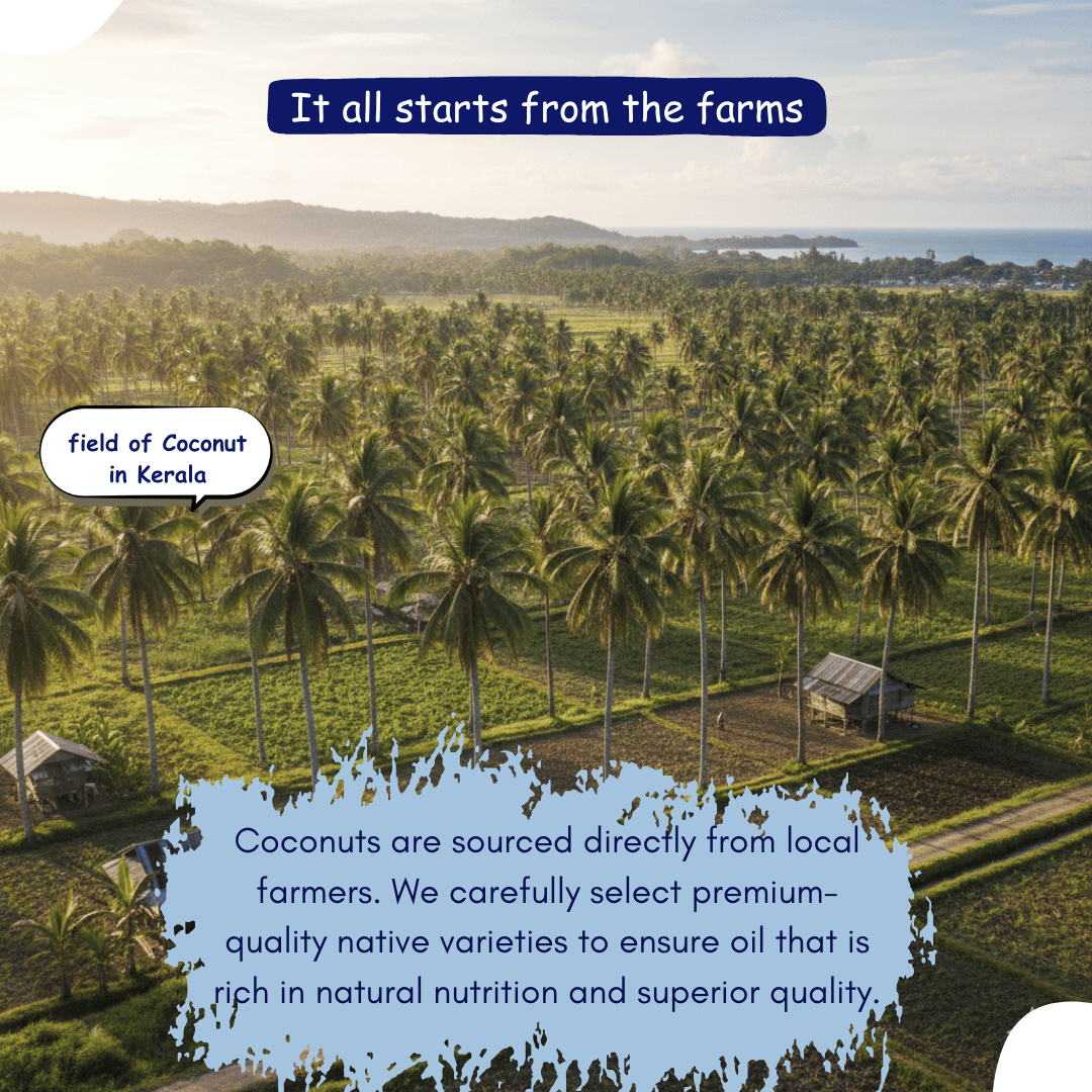 Wood-Pressed Coconut Oil