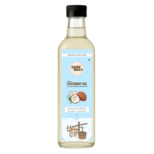 Wood-Pressed Coconut Oil