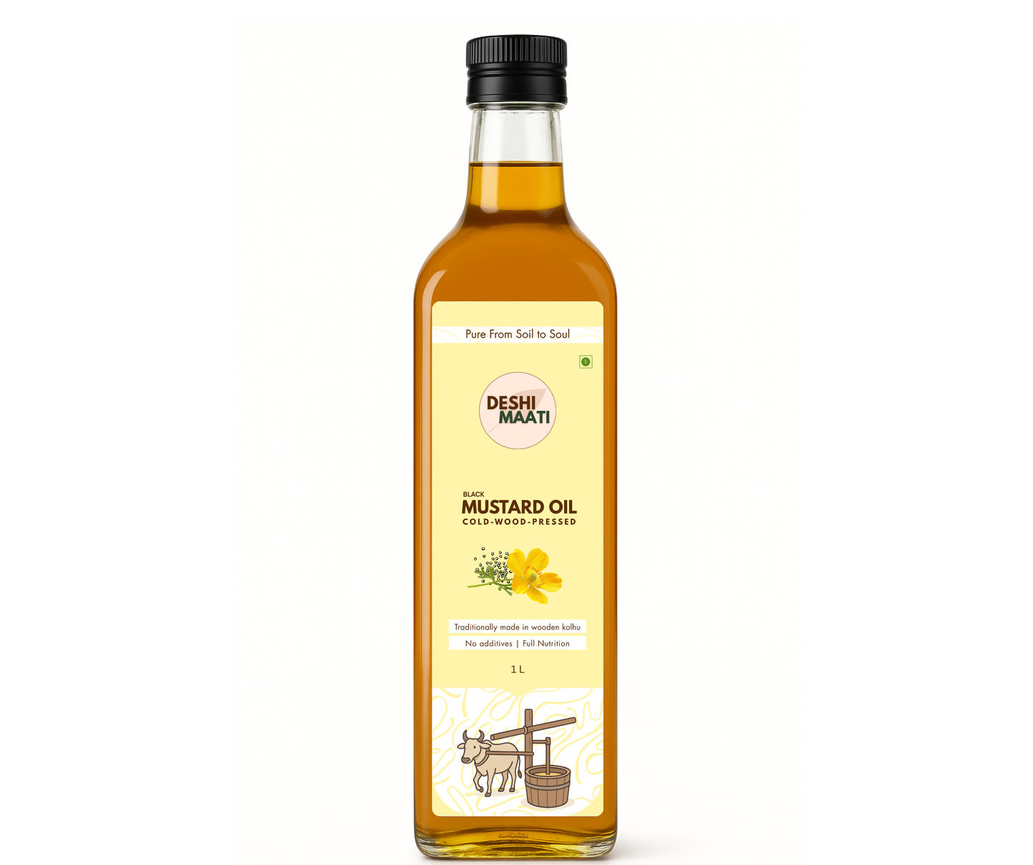 Wood Pressed Mustard Oil
