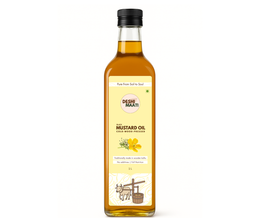 Wood Pressed Mustard Oil