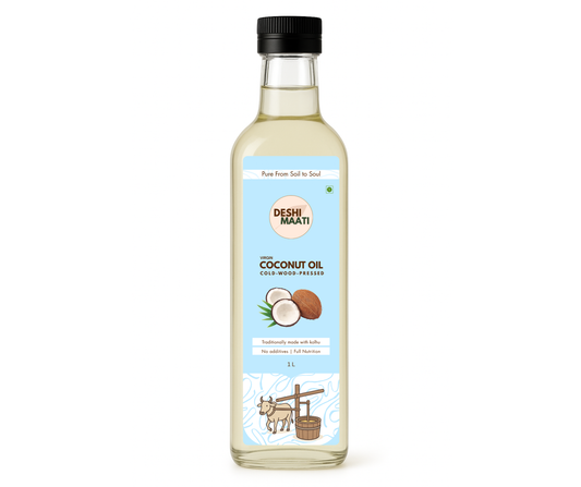 Wood-Pressed Coconut Oil