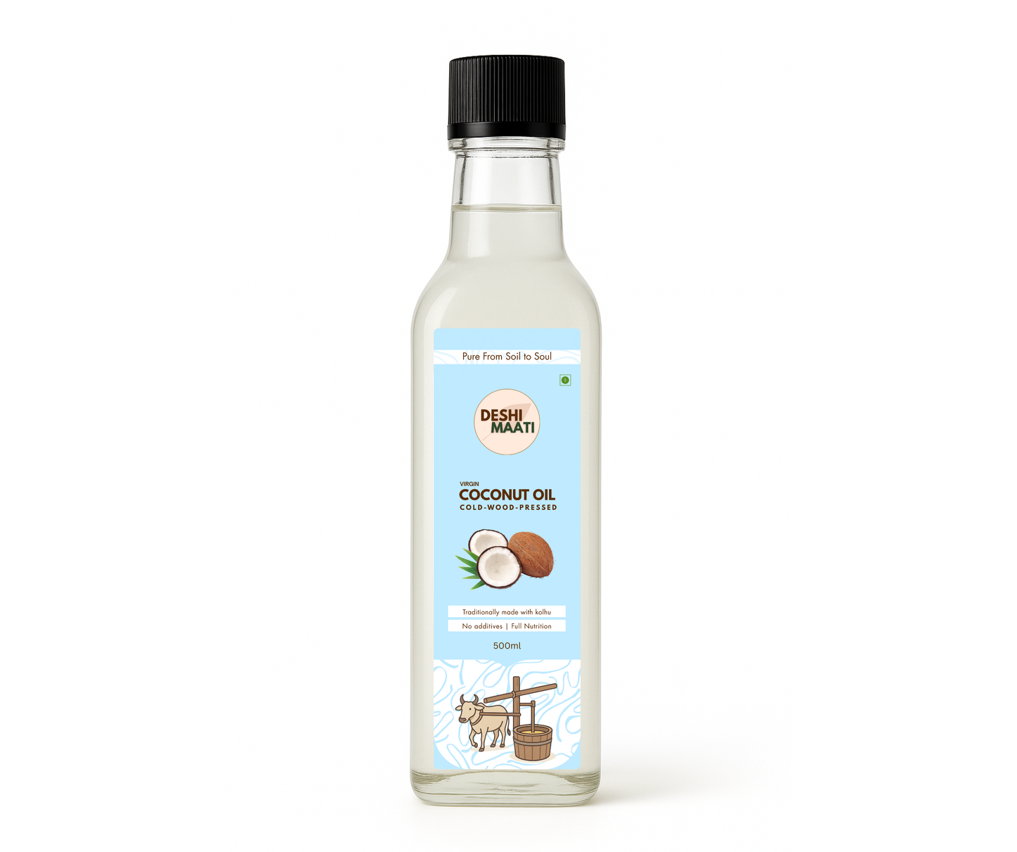 Wood-Pressed Coconut Oil