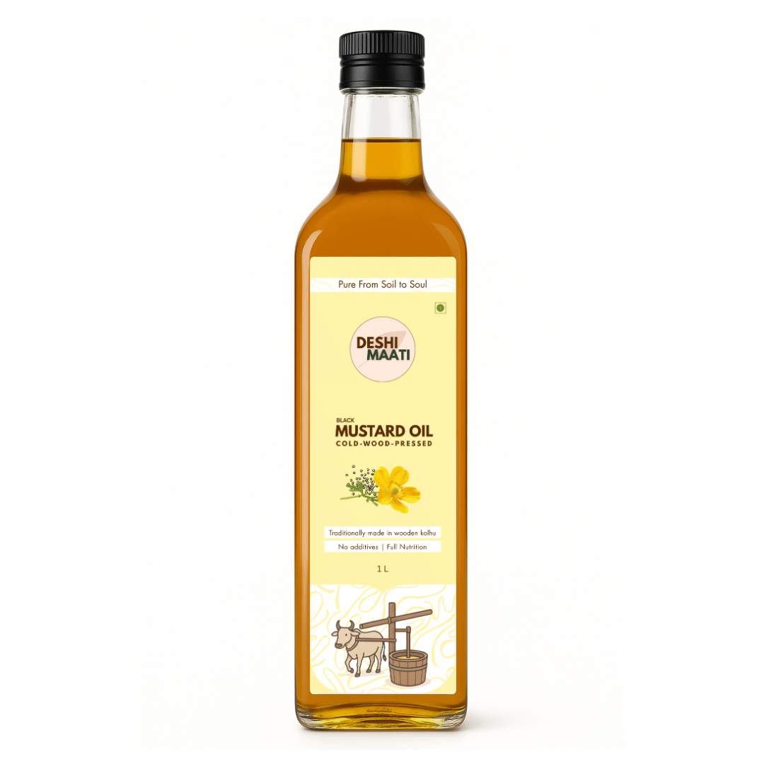 Wood Pressed Mustard Oil
