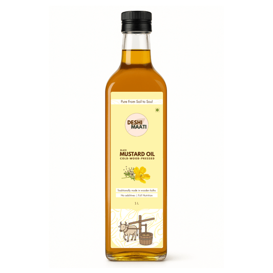 Wood Pressed Mustard Oil
